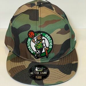 Boston Celtics Camouflage Hat